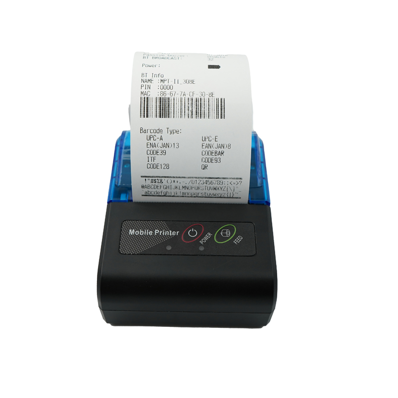 Bluetooth kaasaskantav termoprinter