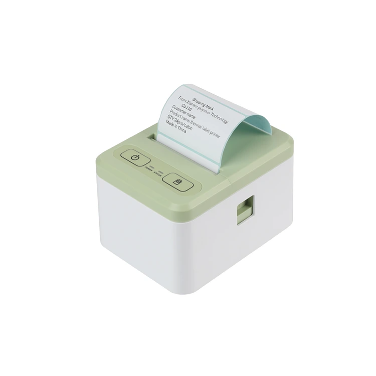 Lauaarvuti Bluetoothi ​​ja arvutiga ühendatav etiketiprinter